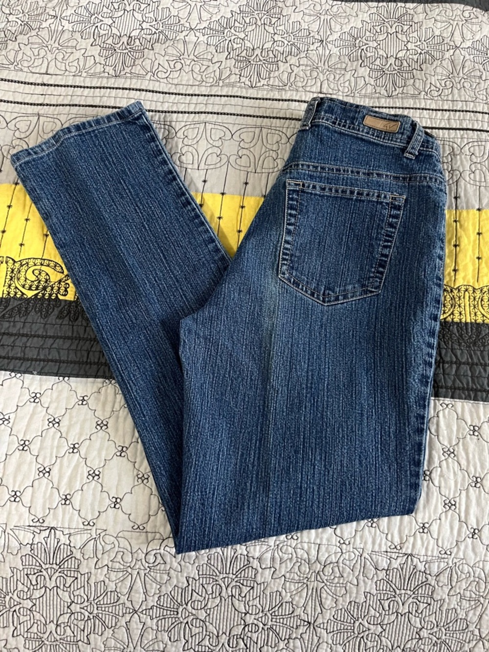 Gloria Vanderbilt Straight Leg Blue Women's Jeans Size 6